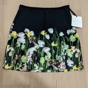 Victoria Beckham x Target floral skirt